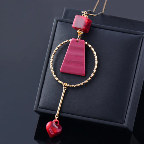 Necklace With Color Pendant, Very Style