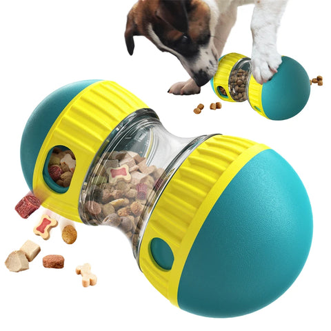 Copo de brinquedo para cachorro, bola de comida com vazamento, pista elíptica, bola de rolamento, alimentação lenta, protege o estômago, aumenta a inteligência, suprimentos para animais de estimação