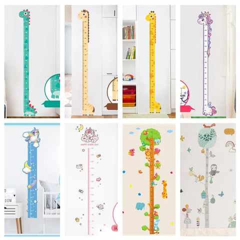 Height Measure Sticker Wallpaper For Kids