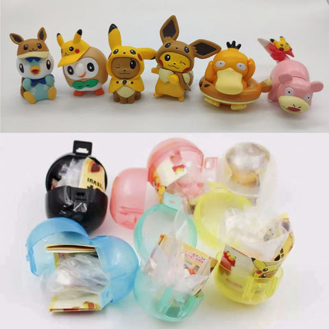 Pokémon Anime Genuine Toy Doll Pikachu Eevee Action Figures Model