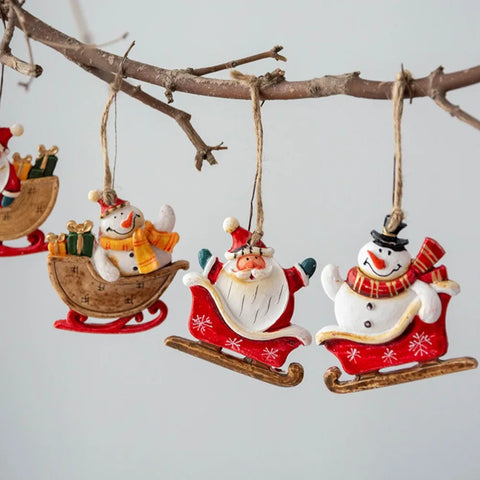 Hanging Figurines for Christmas Decoration