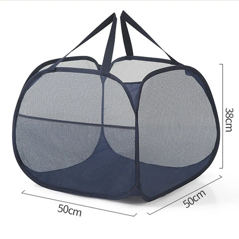 90L Collapsible Laundry Basket Foldable Pop