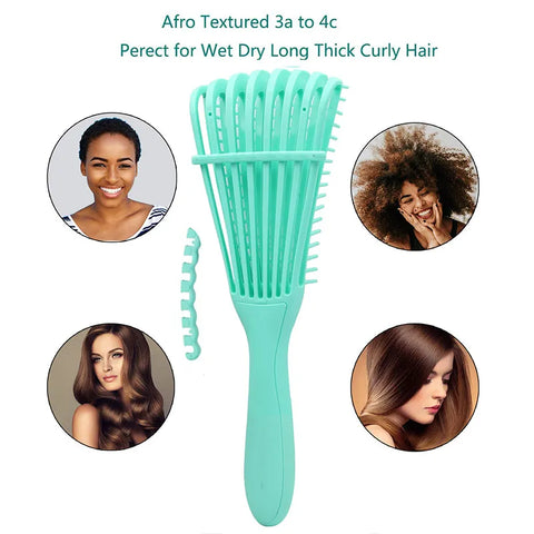 Hair Comb Detangling Brush Scalp Massage Hair Brush Detangled Brush for Curly Hair Thick Hair Octopus Hairbrush