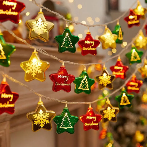 Enchanting Christmas Tree LED Fairy String Lights