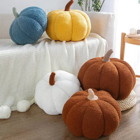 Pillow Cute and Creative Pumpkin Plush for Decoration