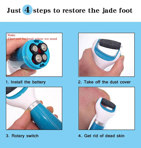 Foot Care Tool Electric Foot Callus Remover Pedicure Tools Dead Skin  Remover Foot USB Rechargeable