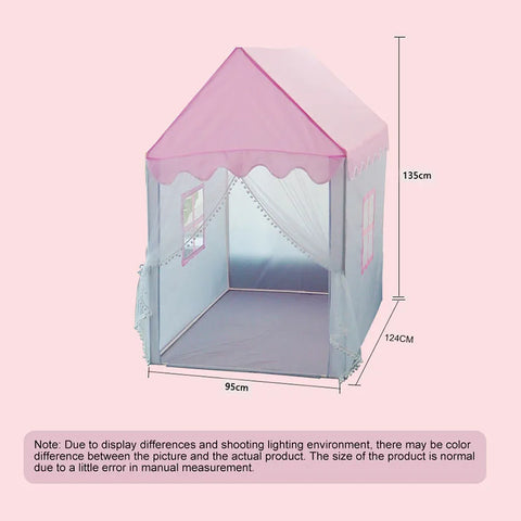 Tenda de brinquedo para crianças grandes Decoração de quarto infantil