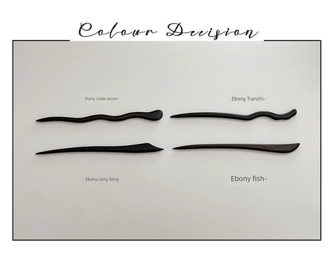 Daily Hairpin Fancy New Chinese Style Blackwood