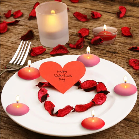 5 Pcs Floating Candles Spherical