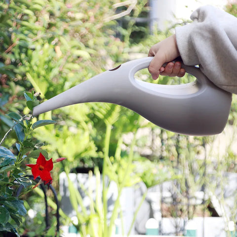 Regadera de boca larga, regadera de plantas verdes y flores, botella rociadora en maceta, cultivo de jardinería interior para el hogar