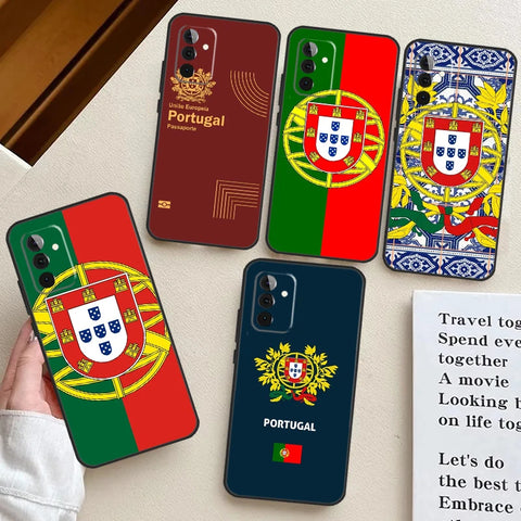 Mobile Phone Covers with Printing of Portugal Motifs, Various Samsung Models