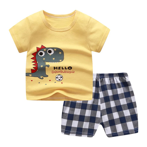 Casual Kids Sport  Disney Clothes Sets for Boys