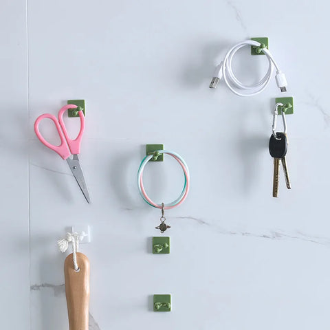 Clips de pared para plantas trepadoras, ganchos con hebilla para enredaderas, abrazadera de ratán, fijador autoadhesivo para plantas