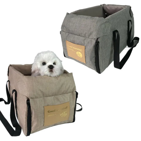 Portable Safety Car Seat and Bed for Transporting Pets, Very Comfortable