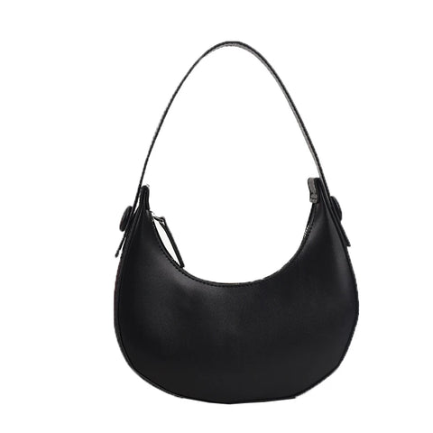 Half Moon Shaped Leather Bags