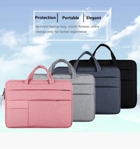 Bolso de mano para ordenador portátil para Xiaomi MacBook Air ASUS, funda para portátil, funda, accesorio para libreta, maletín para hombre y mujer