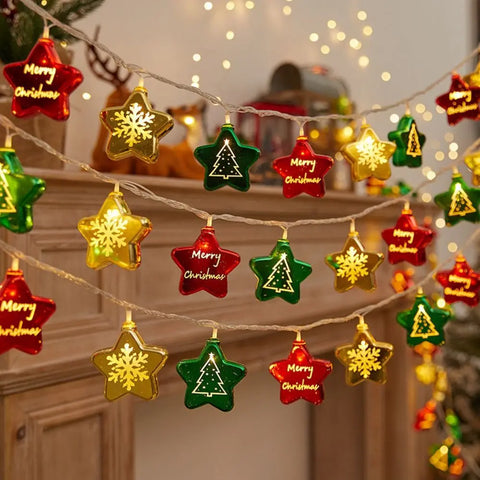 Enchanting Christmas Tree LED Fairy String Lights