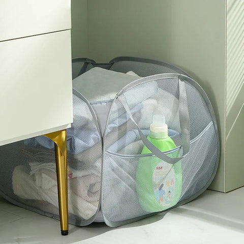 90L Collapsible Laundry Basket Foldable Pop