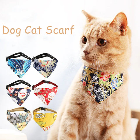 Scarf, Adjustable Bandana for Cats