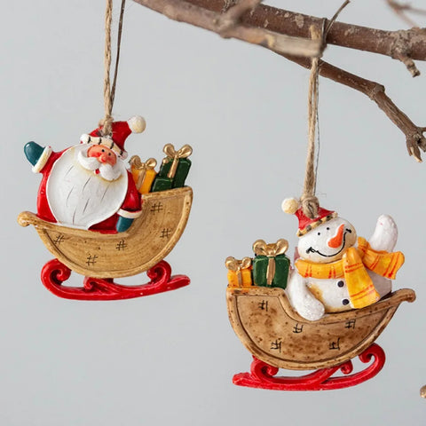 Hanging Figurines for Christmas Decoration