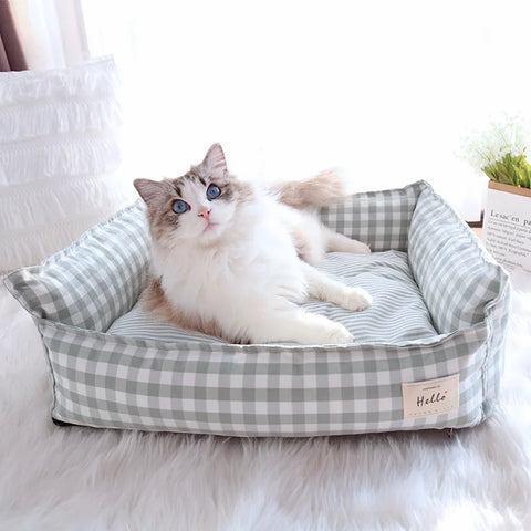 Cama para cães e gatos, canil para casa de cachorro, sofá para animais de estimação, móveis para dormir, acessórios para animais de estimação