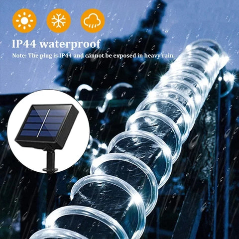 Rope Strip Light Solar Outdoor Lights Waterproof Tube Outdoor  Christmas Décor