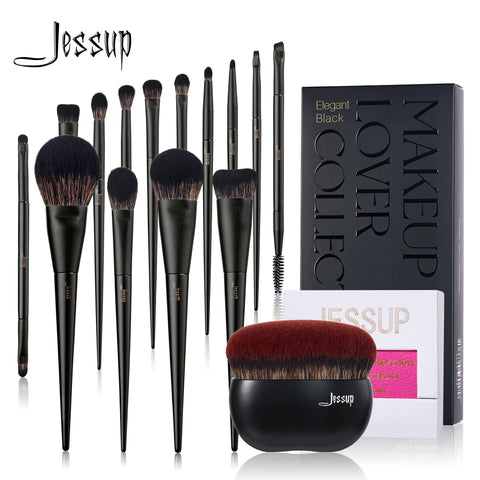 Makeup Brushes Set,10-14pcs Make Up Brush Contour Foundation Powder Eyeshadow Highlight Blending Concealer Liner T336