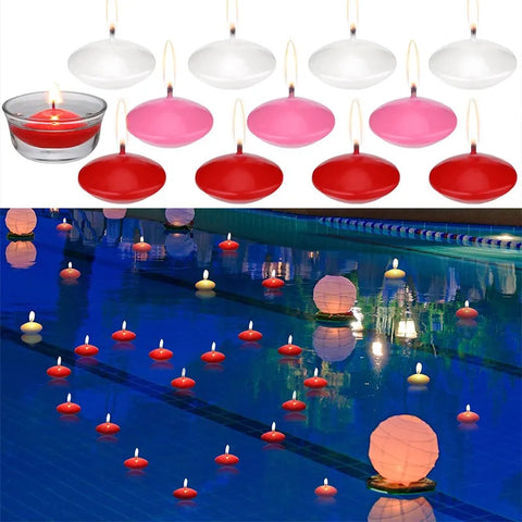 5 Pcs Floating Candles Spherical