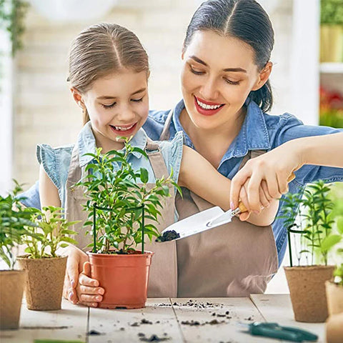 Jaula de soporte para plantas de jardín, soporte de flores, semicírculo de plástico, varilla de fijación para huerto, herramienta para bonsái de jardinería