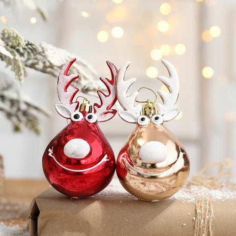 Elk Christmas Balls  Pendant  Christmas Decorations