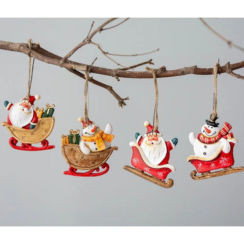 Hanging Figurines for Christmas Decoration