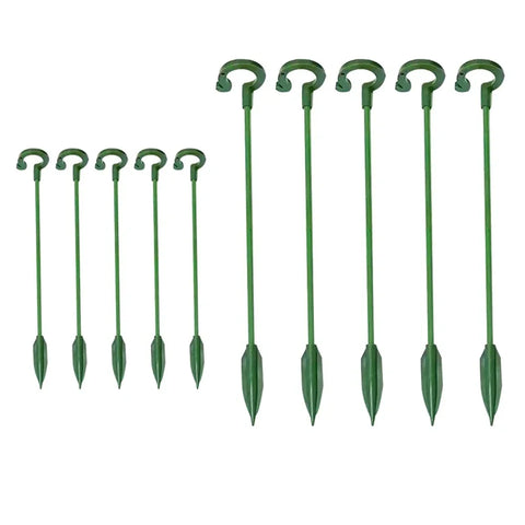 Plant Support Stakes Garden Single Stem Flower Support Stake Amaryllis Plant Cage Support Plastic Flower Stand Succulents