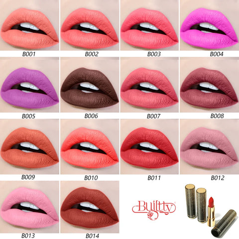 Matte Lipsticks for Women Long Lasting Lipstick Waterproof No Dry Feeling Creamy High Pigmented Formula