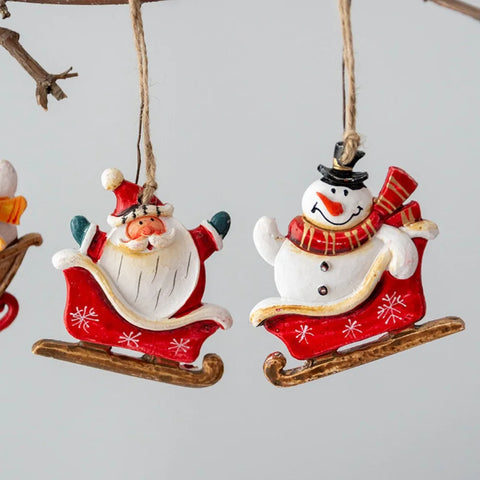 Hanging Figurines for Christmas Decoration