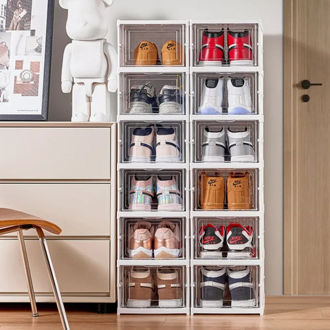 Foldable Shoe Organizer Box