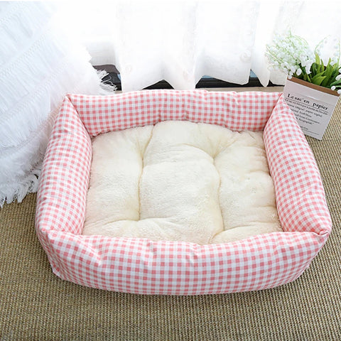 Cama de gato de pelúcia super macia, todas as estações, canil universal, pequeno, médio, almofada para animais de estimação, gato, nesk, cama de dormir, colchão quente para animais de estimação