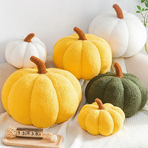 Pillow Cute and Creative Pumpkin Plush for Decoration