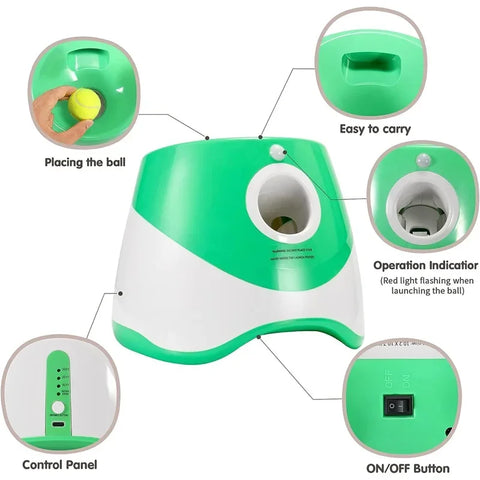 Automatic Throwing Machine for Dog Pet Toy