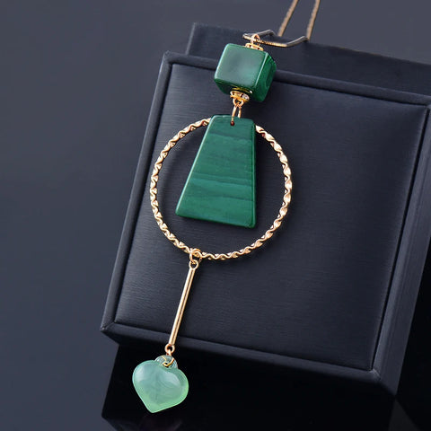 Necklace With Color Pendant, Very Style