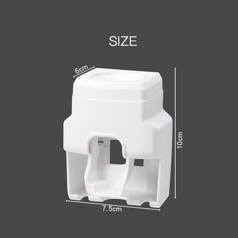 Creative Lazy Automatic Toothpaste Dispenser Toothpaste Squeezer Toothbrush Holder Bathroom Accessories Storage Rack