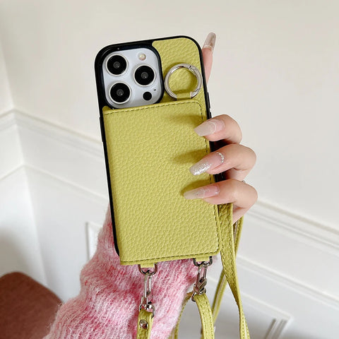 Funda para móvil iPhone con espejo de maquillaje