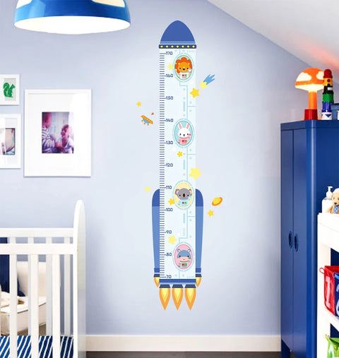 Height Measure Sticker Wallpaper For Kids