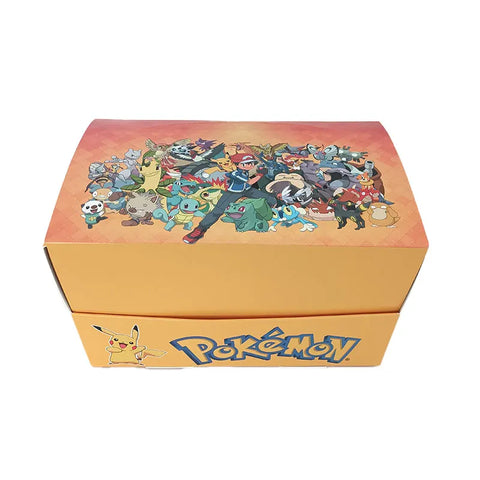 Bonecos Pokémon Caixa Cega Pikachu Estatueta com Cartão Brinquedo Bonecos Pvc Pingente