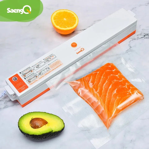 Vacuum Sealer Packaging Machine With 15pcs Food Saver Bags