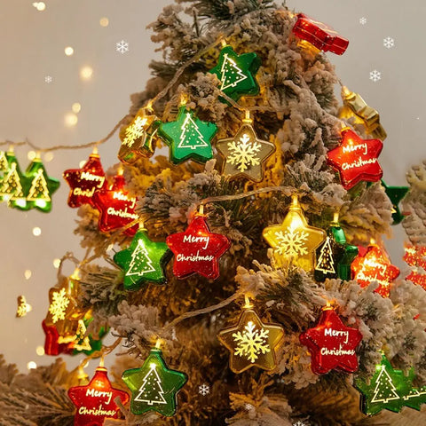 Enchanting Christmas Tree LED Fairy String Lights