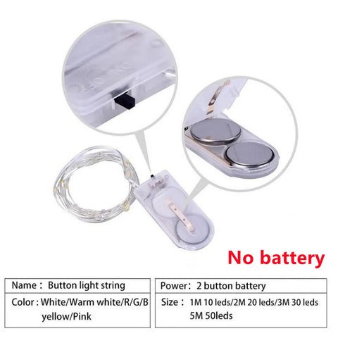 Led Light Waterproof Copper Wire String