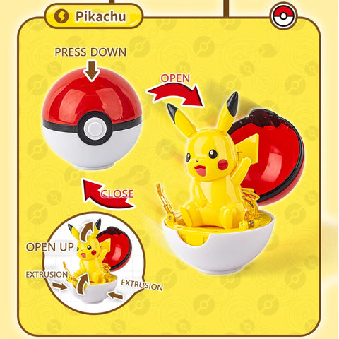 Pokémon Genuíno 6 Estilos Diferentes Conjunto de Brinquedos Pokeball Pocket Monster Figuras Modelo