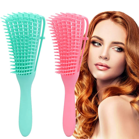 Hair Comb Detangling Brush Scalp Massage Hair Brush Detangled Brush for Curly Hair Thick Hair Octopus Hairbrush