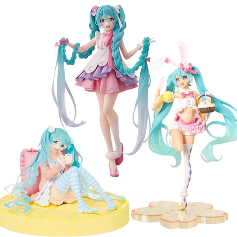 Hatsune Miku Kawaii Figura de Ação