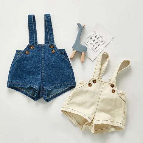 Recém-nascido infantil geral primavera verão bebê meninos meninas cowboy sem mangas macacão crianças shorts de moda de uma peça roupas de bebê 0-24m